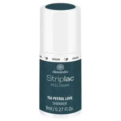Alessandro Gel Nagellak|Striplac Peel Or Soak 156 Petrol Love