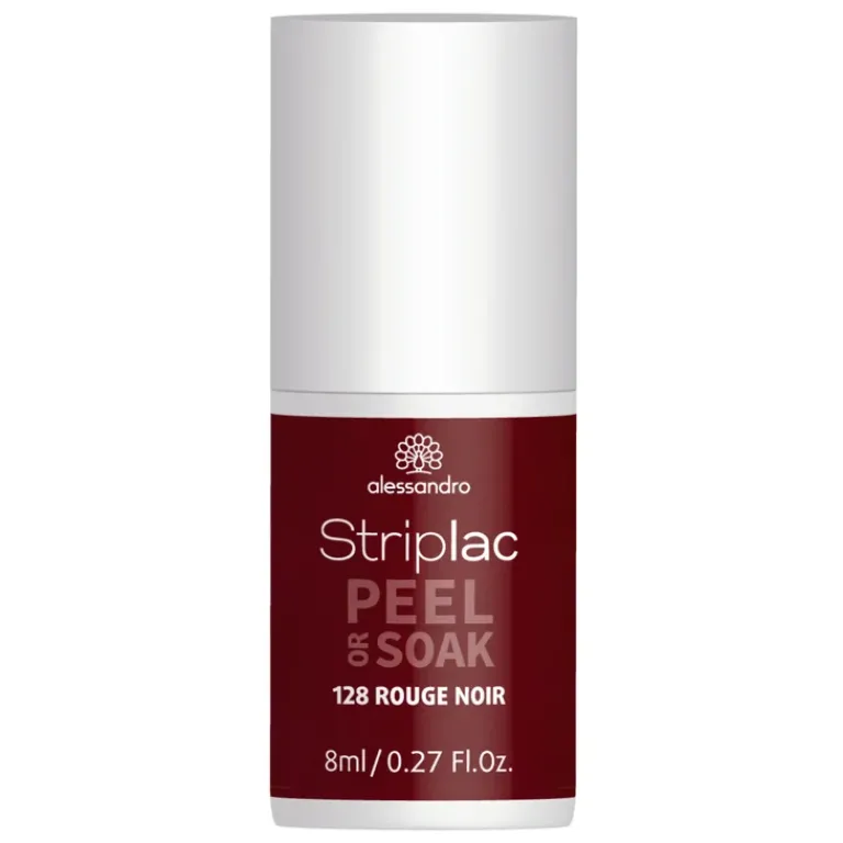 Alessandro Gel Nagellak|Striplac Peel Or Soak 128 Rouge Noir