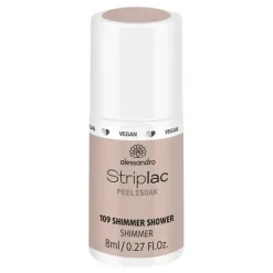 Alessandro Gel Nagellak|Striplac Peel Or Soak 109 Shimmer Shower