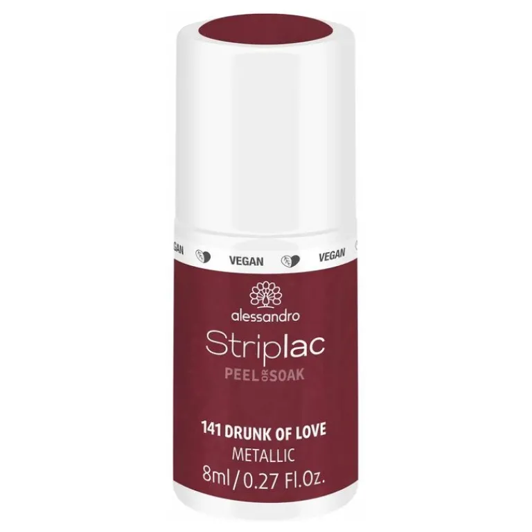 Alessandro Gel Nagellak|Striplac Peel Or Soak 141 Drunk of Love