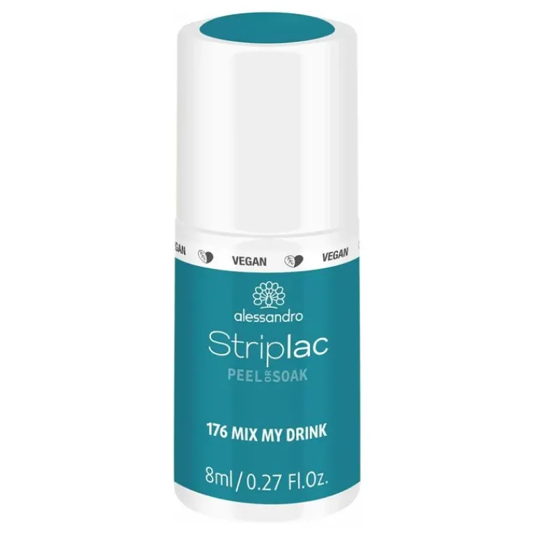 Alessandro Gel Nagellak|Striplac Peel Or Soak 176 Mix My Drink