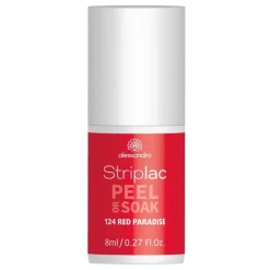 Alessandro Gel Nagellak|Striplac Peel Or Soak 124 Red Paradise