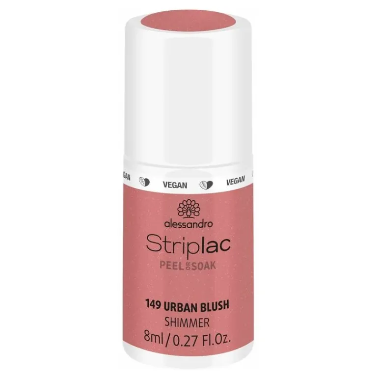 Alessandro Gel Nagellak|Striplac Peel Or Soak 149 Urban Blush