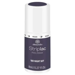 Alessandro Gel Nagellak|Striplac Peel Or Soak 180 Night Sky