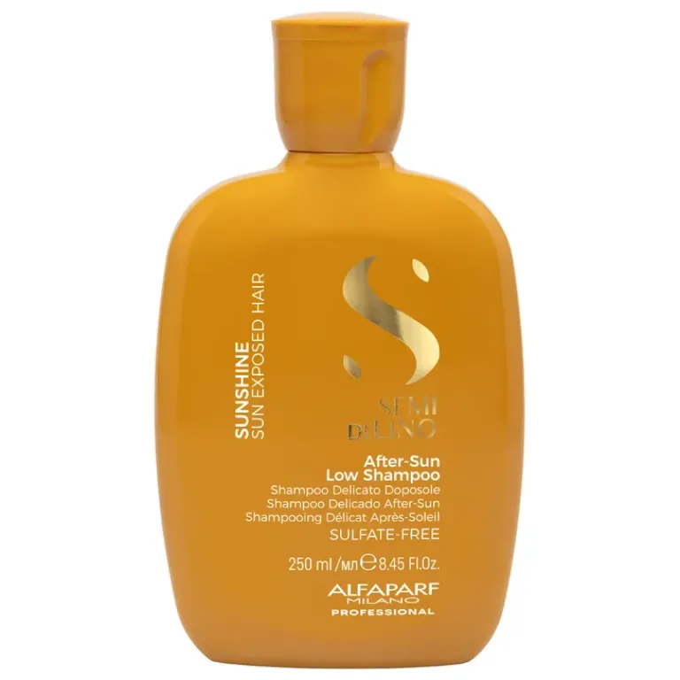 Alfaparf Milano Shampoo|Semi Di Lino Sunshine After-Sun Low Shampoo