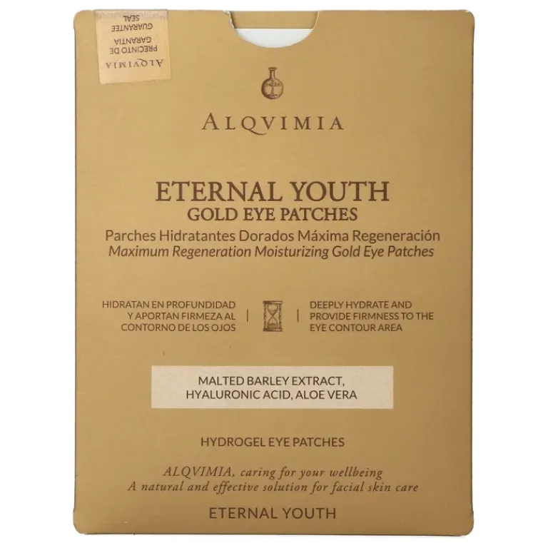 Alqvimia Oogverzorging|Eternal Youth Gold Oogmaskers 2 patches