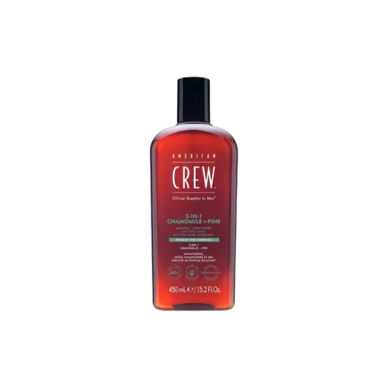 American Crew Heren Haarverzorging|3 in 1 Gember + Tea