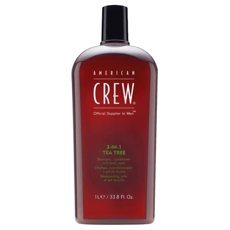 American Crew Heren Haarverzorging|3-in-1 Tea Tree Shampoo Conditioner & Body Wash