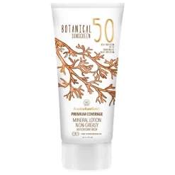 Australian Gold Zonbescherming|Botanical Sunscreen Mineral Lotion Premium Coverage SPF 50