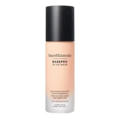 BareMinerals Foundation|BarePro 24HR Wear Matte Liquid Foundation SPF 20 Fair 17 Neutral