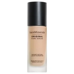 BareMinerals Foundation|Original Pure Serum Radiant Natural Foundation Deep Cool 5