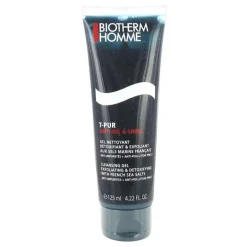 Biotherm Heren Gezichtsverzorging|Homme T-PUR Anti-Oil & Shine Black Gel Facial Cleanser