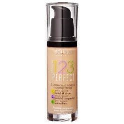 Bourjois Foundation|123 Perfect Liquid Foundation 55 Dark Beige