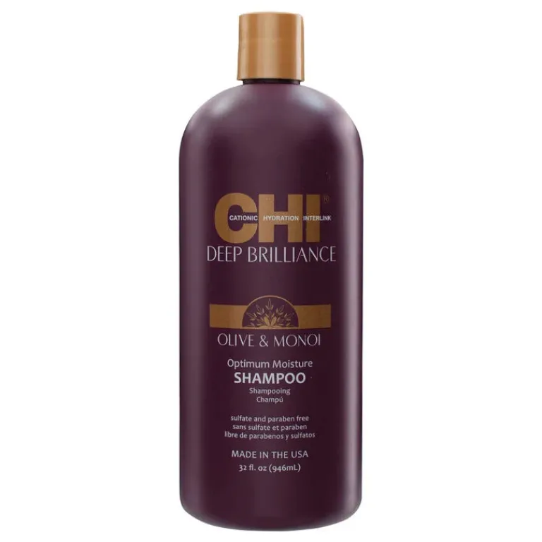 CHI Shampoo|Deep Brilliance Olive & Monoi Optimum Moisture Shampoo
