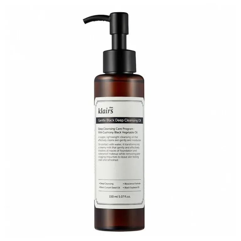 Dear Klairs Gezichtsreiniging|Gentle Black Deep Reinigingsolie
