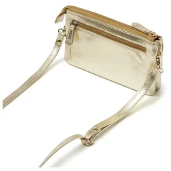 dR Amsterdam Clutch|Clutch Metallics Light Gold