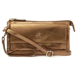 dR Amsterdam Clutch|Clutch Metallics Gold