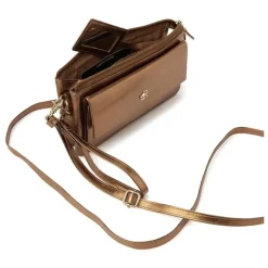 dR Amsterdam Clutch|Clutch Metallics Gold