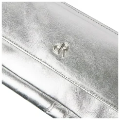 dR Amsterdam Clutch|Clutch Metallics Silver