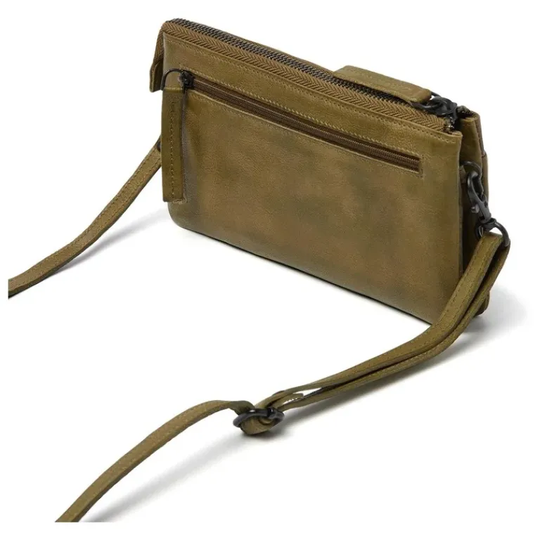dR Amsterdam Clutch|Clutch Olive