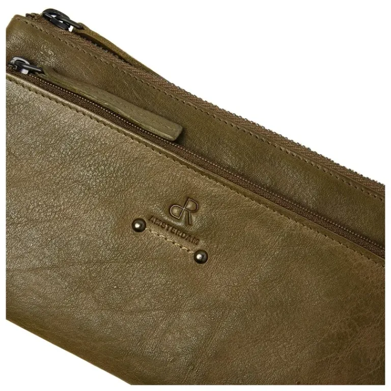dR Amsterdam Clutch|Clutch Olive