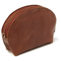 dR Amsterdam Make-Up Tasje|Make-up Tasje Milan Cognac