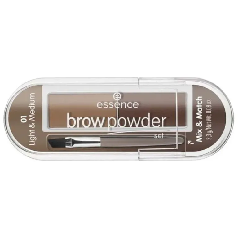 Essence Wenkbrauw Make-Up|Brow Powder Set 01 Light & Medium