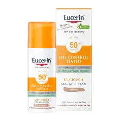 Eucerin Zonbescherming|Sun Oil Control Dry Touch Tinted Gel - Cream SPF 50+ Medium