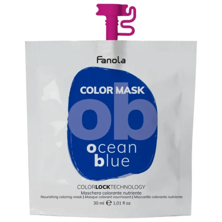 Fanola Haarkleuring|Color Mask Kleurmasker Mini Ocean Blue