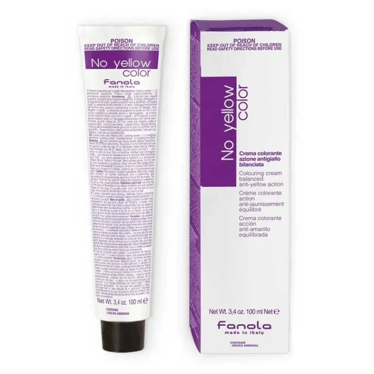 Fanola Haarkleuring|No Yellow Color Cream Haarverf Ice Blonde 8 Ice