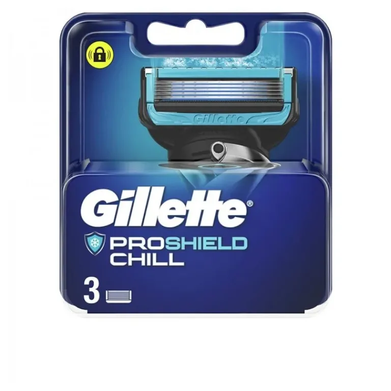 Gillette Baard- En Scheerproducten|Proshield Chill Scheermesjes 3 stuks