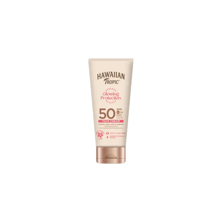 Hawaiian Tropic Zonbescherming|Glowing Protection Face Cream SPF 50