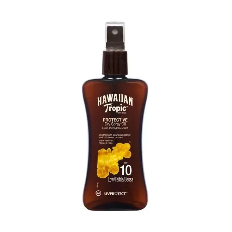 Hawaiian Tropic Zonbescherming|Protective Dry Oil SPF 10