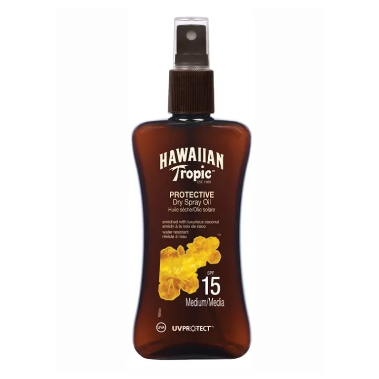 Hawaiian Tropic Zonbescherming|Protective Dry Oil SPF 15