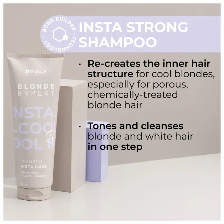 Indola Shampoo|Blonde Expert Insta Cool Shampoo