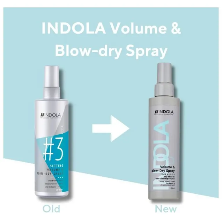 Indola Styling Spray|Care & Style Volume & Blow Dry Spray