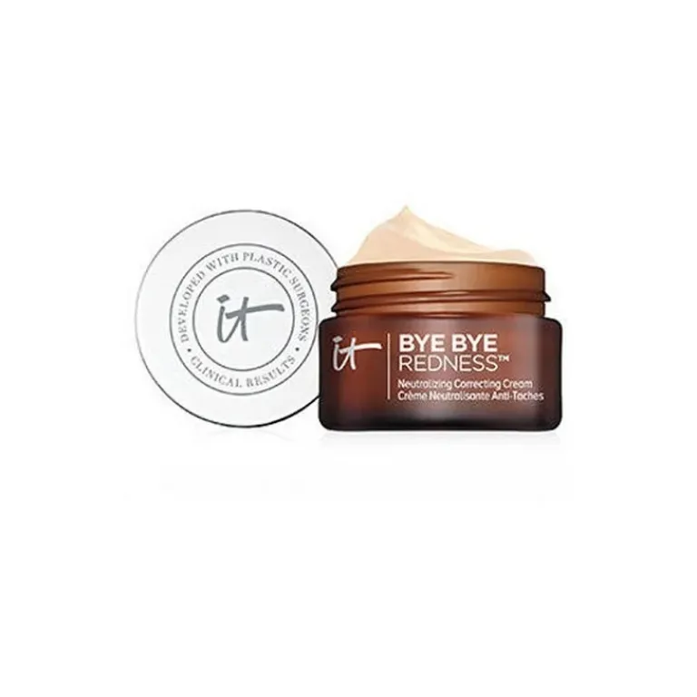 iT Cosmetics Foundation|Bye Bye Neutralizing Correcting Cream Light Beige