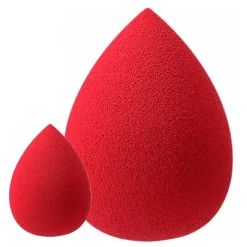 Kashōki Spons Applicator|Spons applicator Raindrop Red Duo Set 2 stuks