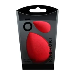 Kashōki Spons Applicator|Spons applicator Raindrop Red Duo Set 2 stuks