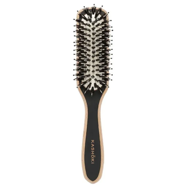 Kashōki Haarborstels|Touch of Nature Wooden Slim Brush