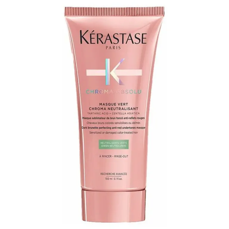 Kérastase Haarmasker|Chroma Absolu Masque Vert Chroma Neutralisant Masker