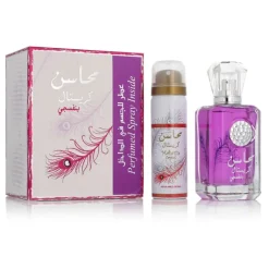 Lattafa Dames Gift Sets|Mahasin Crystal Violet Gift Set