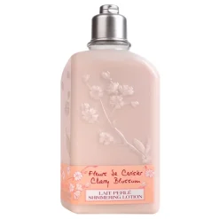 L'Occitane Moisturizer|Cherry Blossom Shimmering Bodylotion