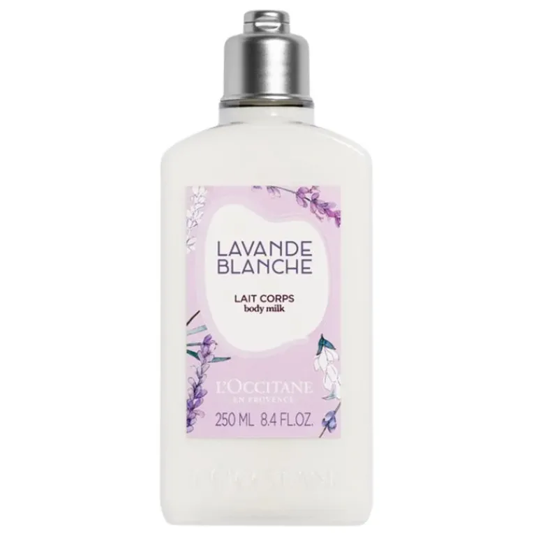 L'Occitane Moisturizer|Lavande Blanche Body Milk