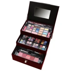Zmile Cosmetics Make-Up Koffers|Make-up Koffer Velvety Dark Berry 74-delig 32 x Oogschaduw