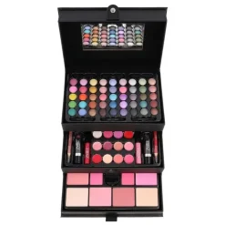Zmile Cosmetics Make-Up Koffers|Make-up Koffer Zwart 81-delig 45 x Oogschaduw