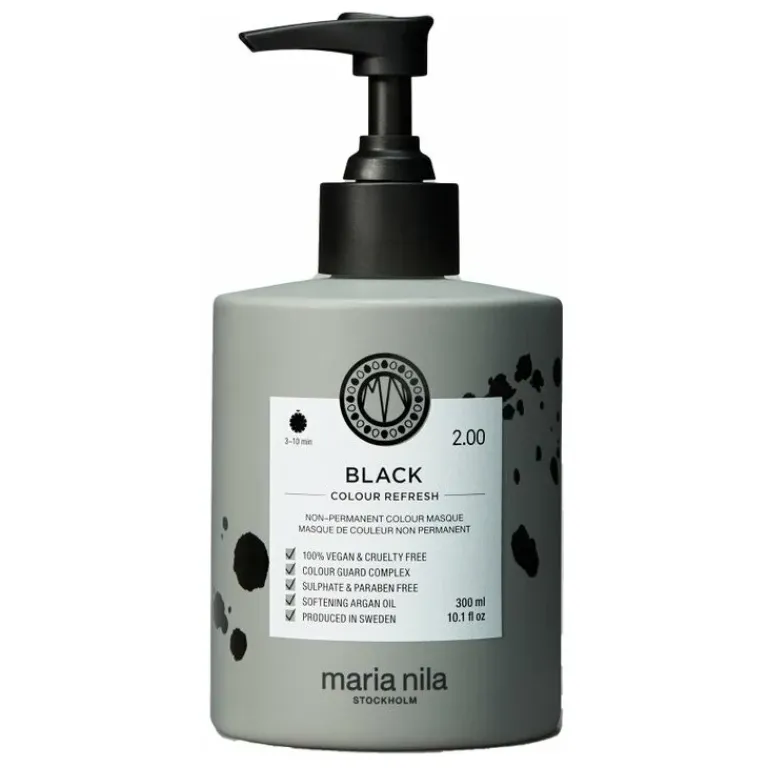 Maria Nila Haarkleuring|Colour Refresh Kleurmasker Black