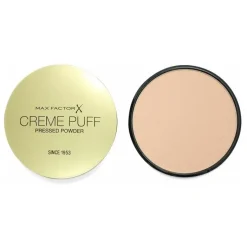 Max Factor Foundation|Creme Puff Pressed Powder Foundation 55 Candle Glow