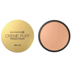 Max Factor Foundation|Creme Puff Pressed Powder Foundation 55 Candle Glow
