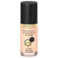 Max Factor Foundation|Facefinity All Day Flawless 3 in 1 Foundation SPF 20 N75 Golden